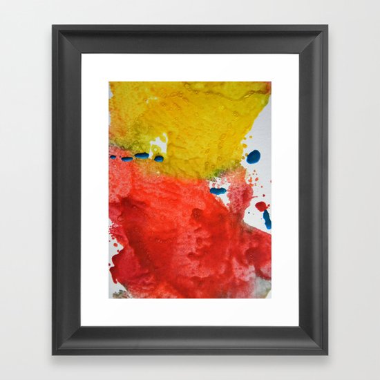 Colorfield Framed Art Print