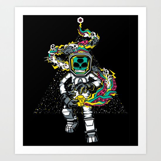Space Madness! Art Print