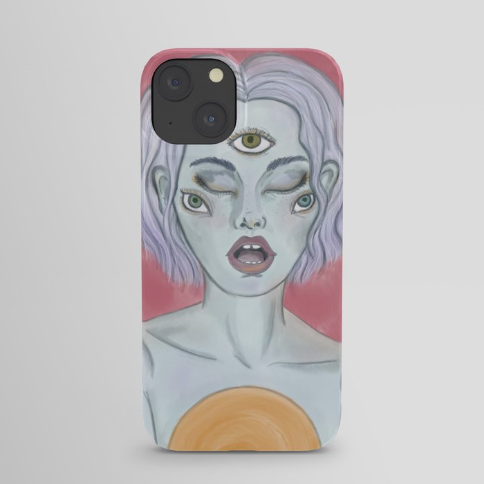 Space Face iPhone Case