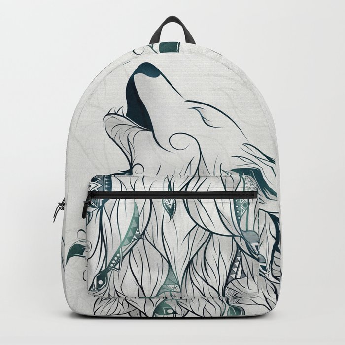 wolf bookbag