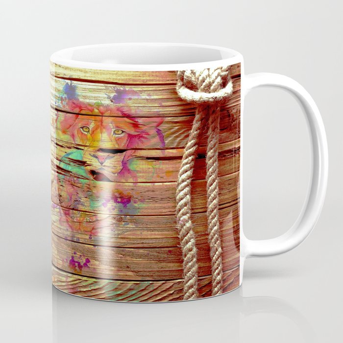 Colors & Lions Coffee Mug