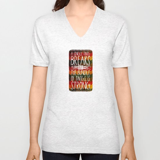 Tecumseh Quote Unisex V-Neck