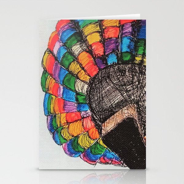 Hot Air Balloon Stationery Cards