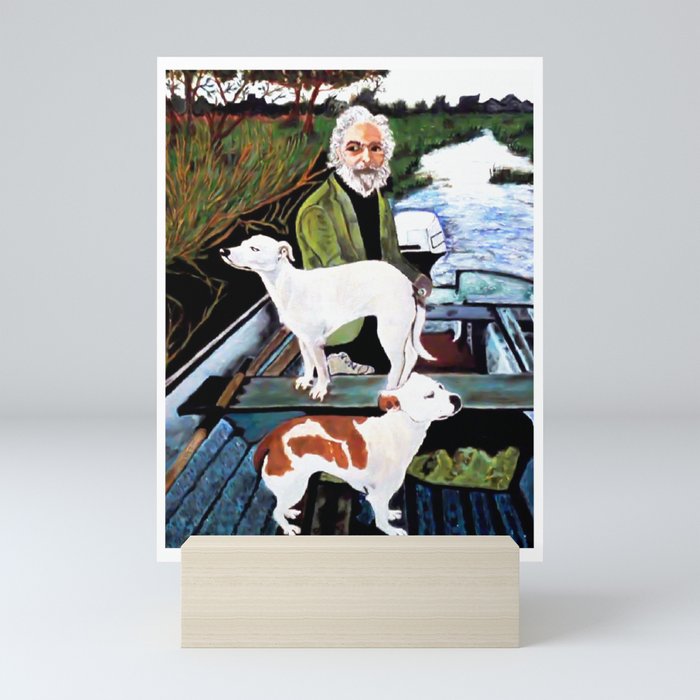 Goodfellas Dogs Painting, Artwork for Wall Art, Prints, Poster, Tshirts, Men, Women, Youth Mini Art Print