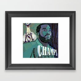 Champion Meek Framed Art Print