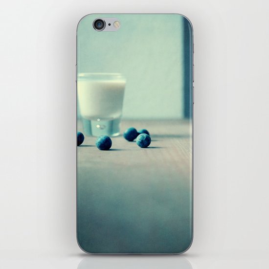 Blue Berry Milk iPhone & iPod Skin