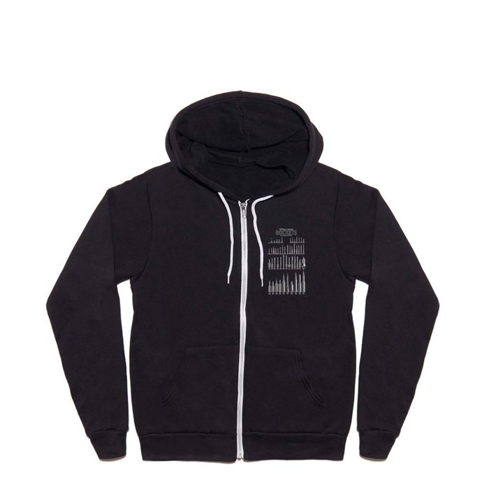 The World's Greatest Rockets - Past, Present, and Future Full Zip Hoodie