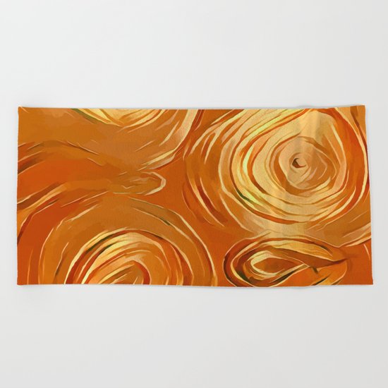 Autumn Beach Towel