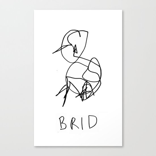 brid Canvas Print