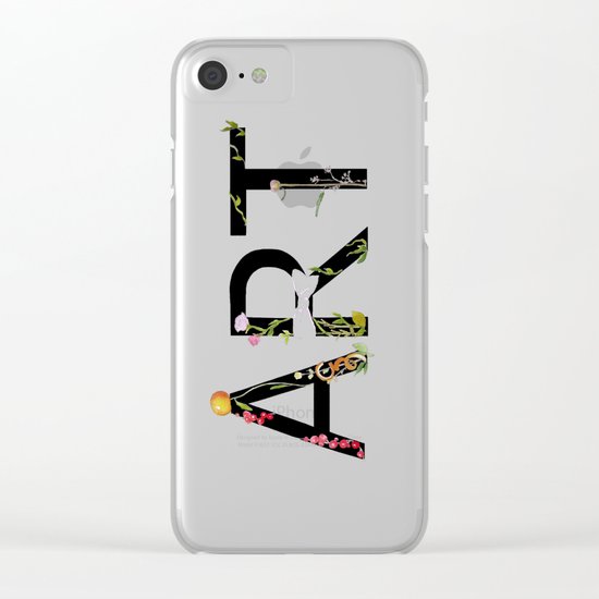 ART Clear iPhone Case