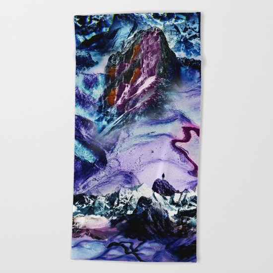 Eye of the wanderer Beach Towel