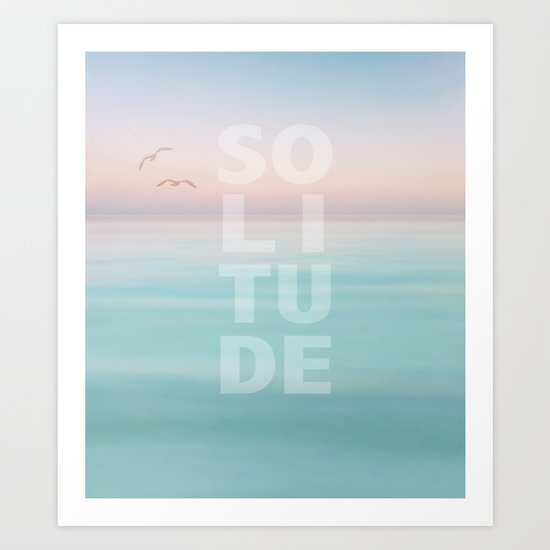 Solitude Art Print