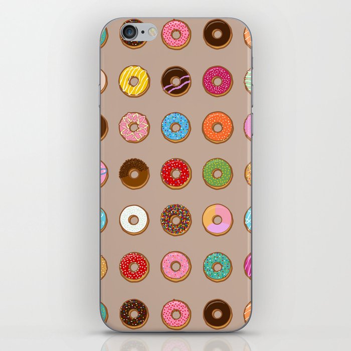 Colorful Doughnuts iPhone Skin