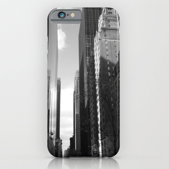 Reflection of the street iPhone & iPod Case