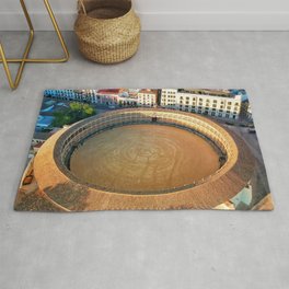 Spain Photography - Bullring Of The Royal Cavalry Of Ronda Rug