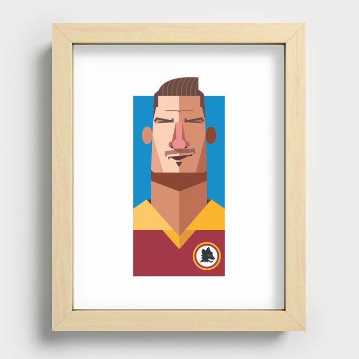 FT10 | i giallorossi  Recessed Framed Print