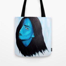 Feeling Blue Tote Bag