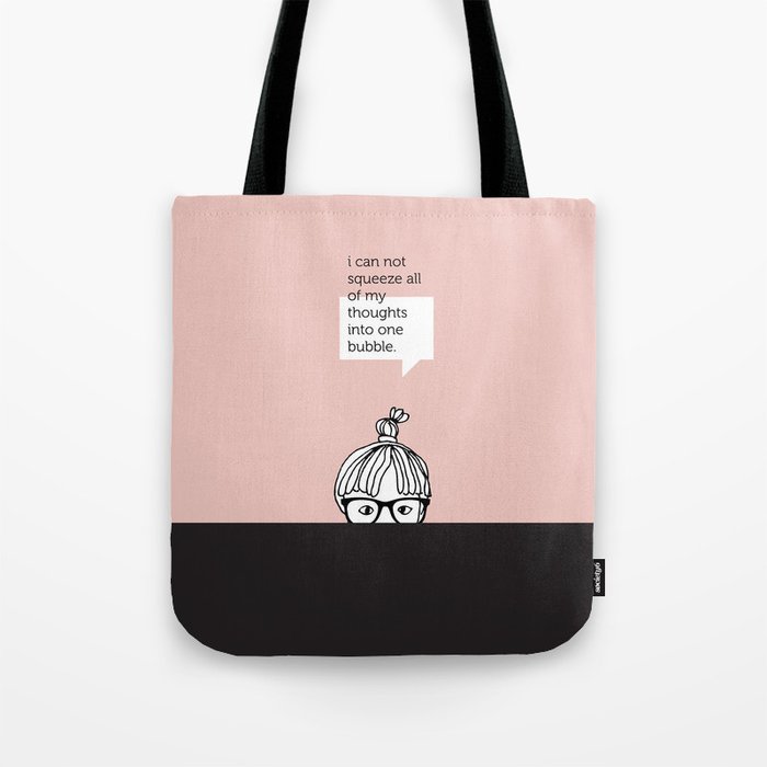 Pink Bubble /  Tote Bag