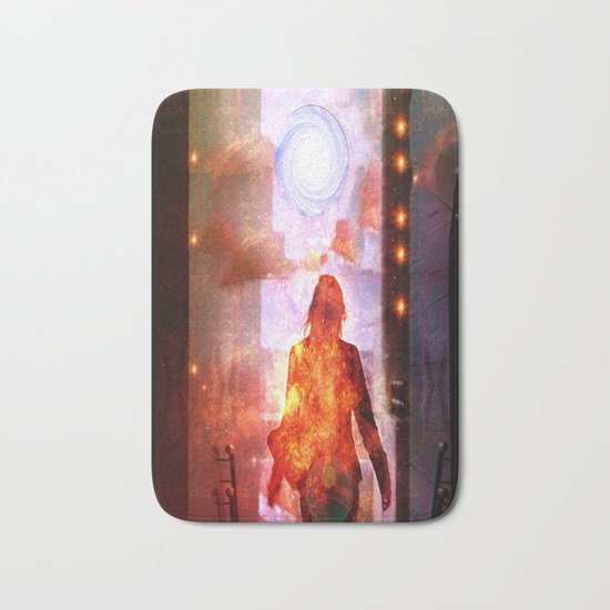 Her Infernal Exit Bath Mat