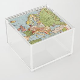 Europe by George Washington Bacon Acrylic Box