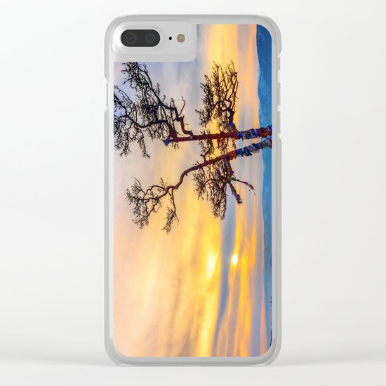 Baikal pine Clear iPhone Case