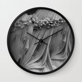 The Veiled Vestal Virgins marble sculpture by Raffaelo Mont black and white photograph Wall Clock | Naples, Sculptor, Haunting, Italy, Photographs, Virgin, Blackandwhite, Art, Italian, Sculpture 