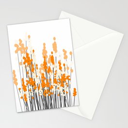 Orange Spring Bouquet on White Background #decor #society6 #buyart Stationery Card