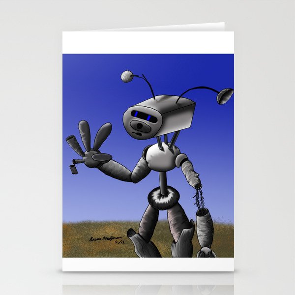 Mr Robo Stationery Cards