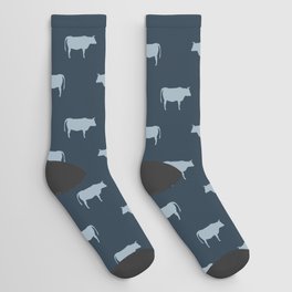 Randall Cattle (Frost) Socks