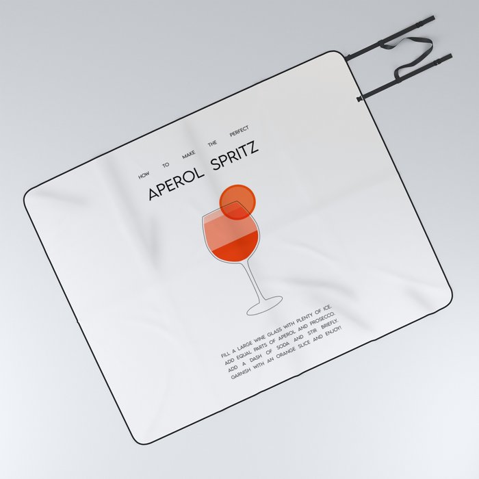 How to make the perfect Aperol Spritz Picnic Blanket by Girl Gang