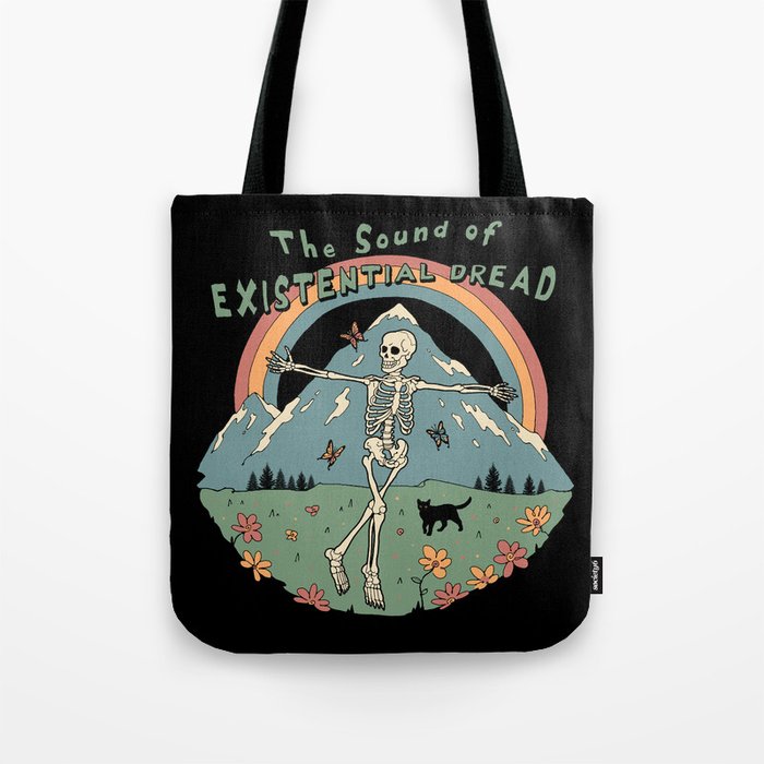The Sound of Existential Dread Tote Bag