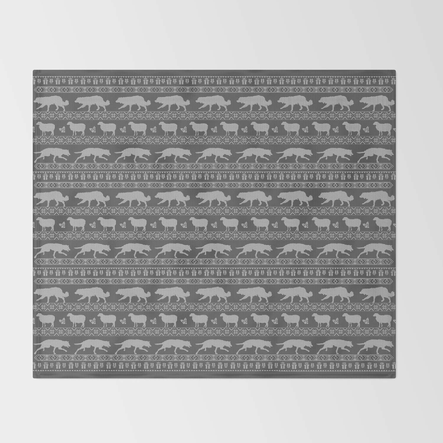 grey christmas sweater