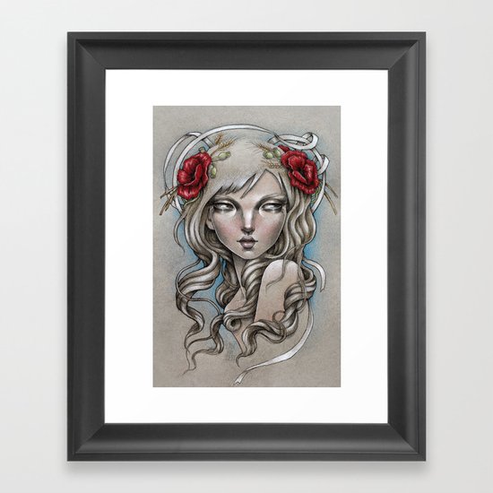 Poppy Framed Art Print