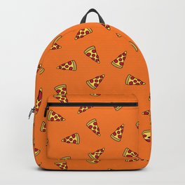 Pizza Slice Pattern (orange) Backpack