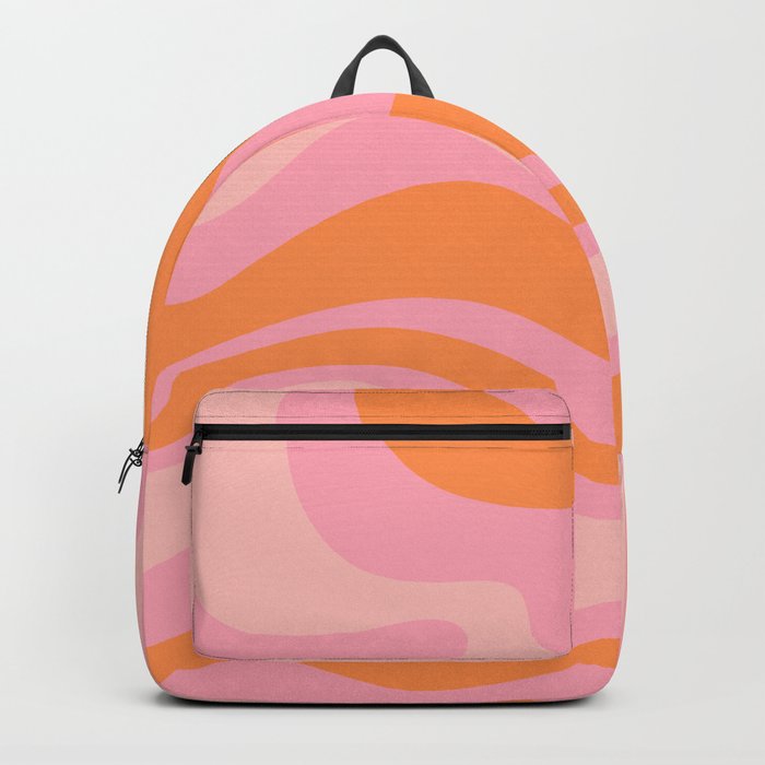 Pink square 2025 backpack