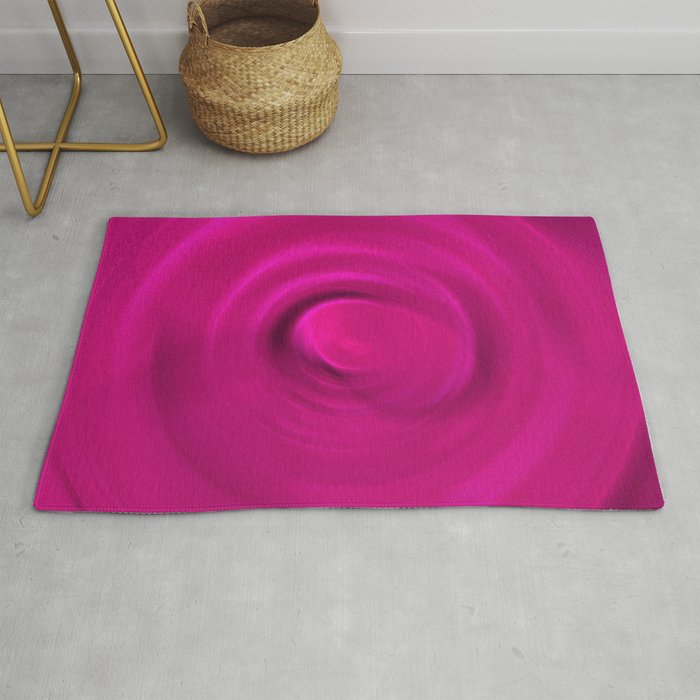 Purple fluid swirl Rug