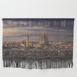 Florence Duomo Cathedral at Sunset Wall Hanging