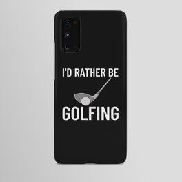 Golf Ball Golfing Player Golfer Training Beginner Android Case