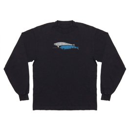 Narwhal And Beluga Whales Long Sleeve T Shirt