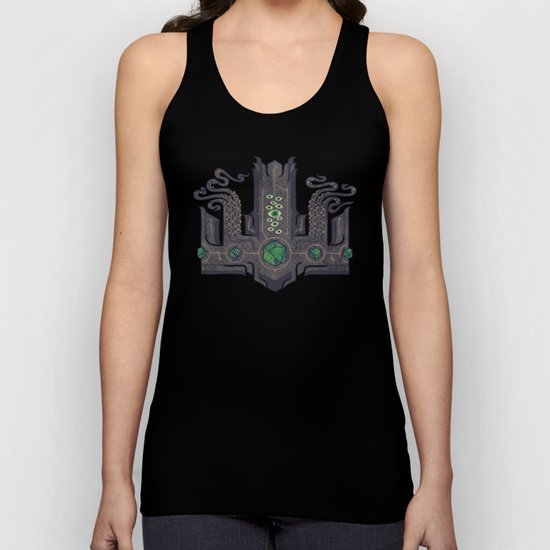 The Crown of Cthulhu Unisex Tank Top