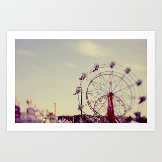 Cotton Candy Daydreams Art Print