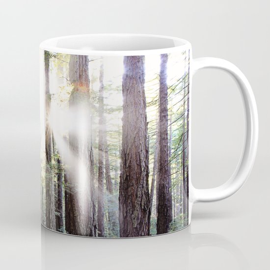 Sunburst Through the Redwoods Mug