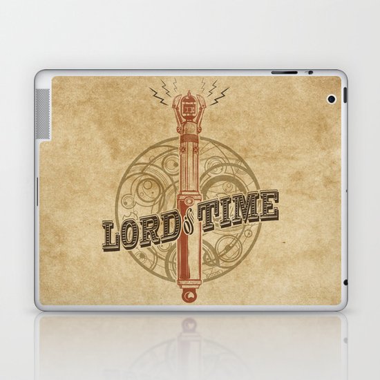Steampunk Sonic Screwdriver Laptop & iPad Skin