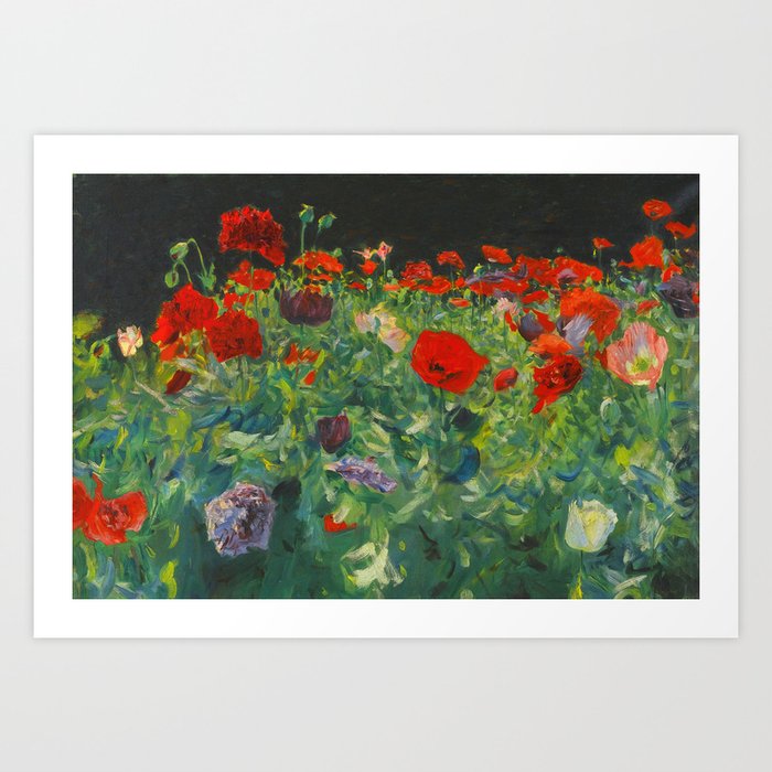 John Singer Sargent Poppies Art Print