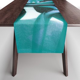 Floreal - Tropical Bird Of Paradise Flower Surrealism Table Runner