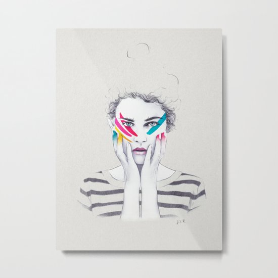 War Paint Ramona Metal Print