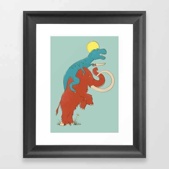 Charge! Framed Art Print