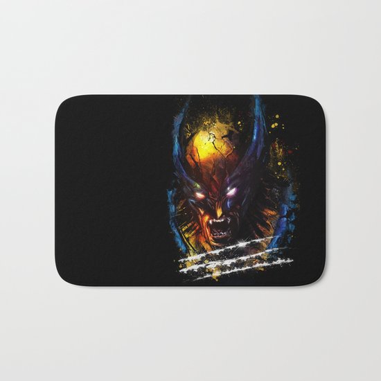 The Wolverine Bath Mat