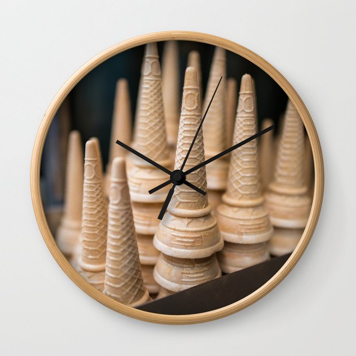 Ice cream cone Wall Clock
