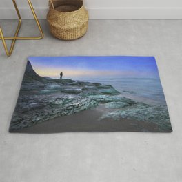 "Evening view" Rug